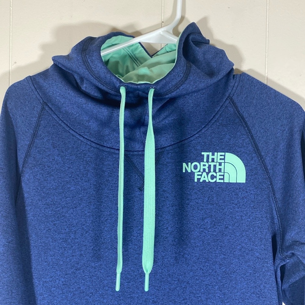 The north high neck pullover hoodie long size medium - Picture 2 of 11